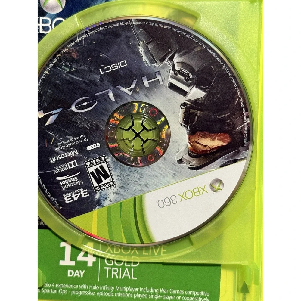 Halo 4 - Xbox 360 - 2 Disc Set - Tested‎ Working Excellent